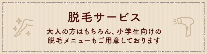 脱毛サービスはこちら